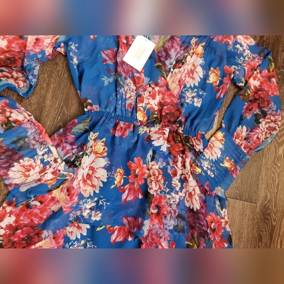 MISA LOS ANGELES Ariana Dress ue Floral Size XS - Picture 10 of 11